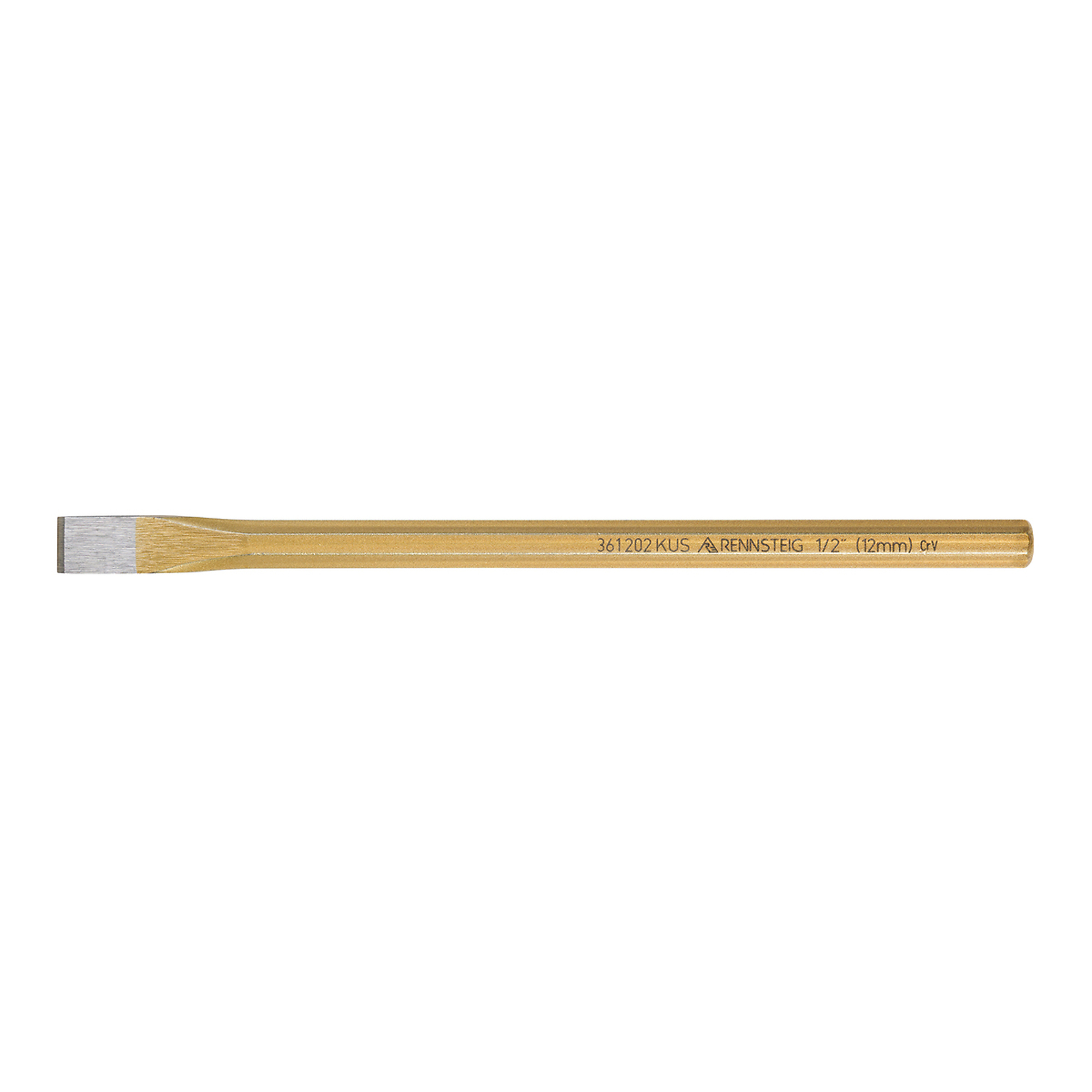 Knipex Rennsteig Cold Chisel — 1/2in. x 8in., Chrome Vanadium Steel, Model# 9R 361 202 KUS